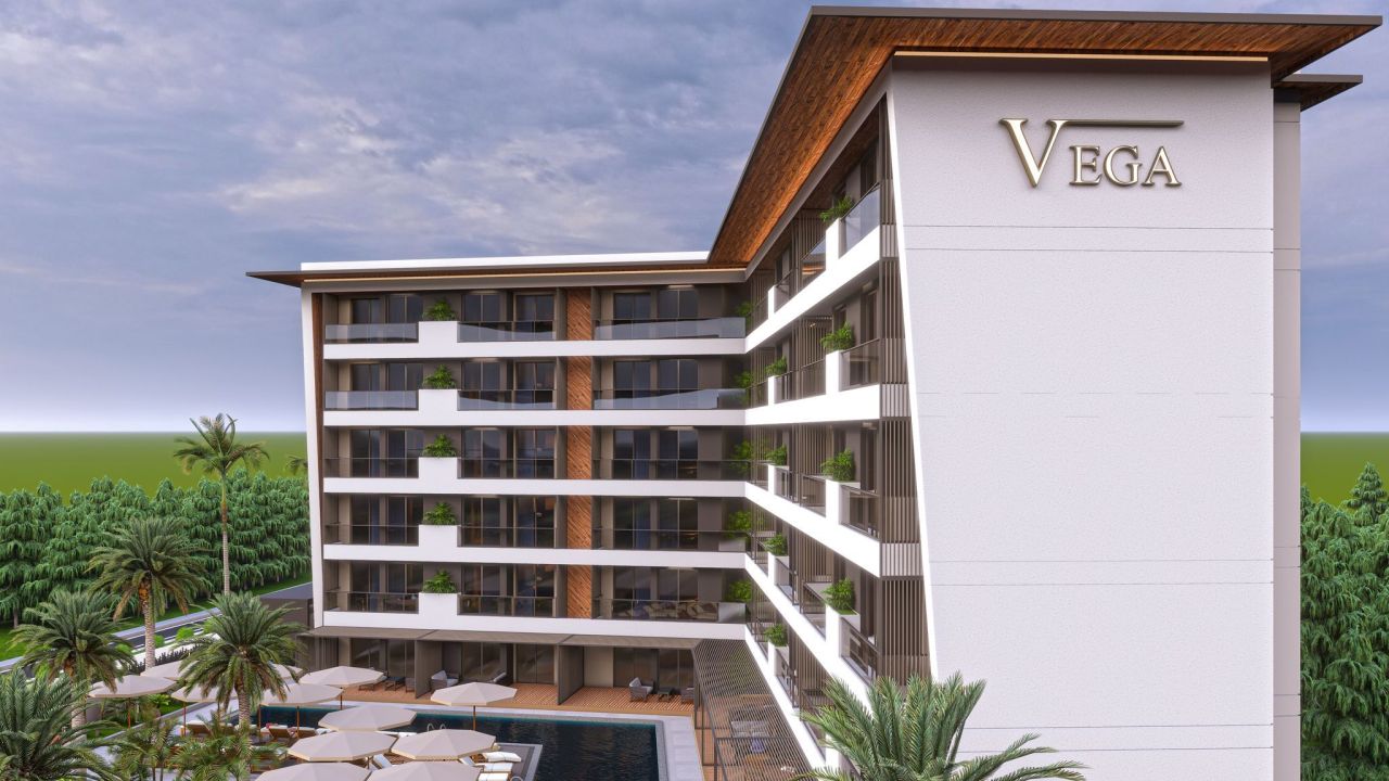 Wohnung in Antalya, Türkei, 45 m² - Foto 2