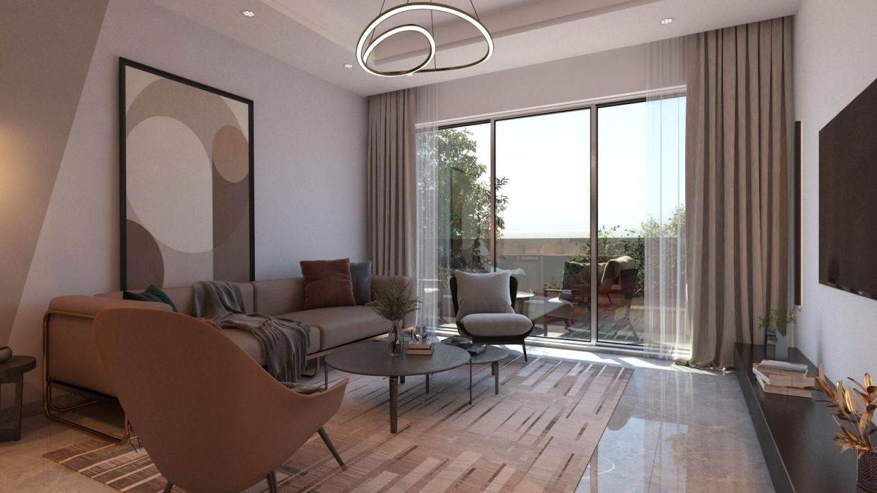 Apartment in Nikosia, Zypern, 50 m² - Foto 1