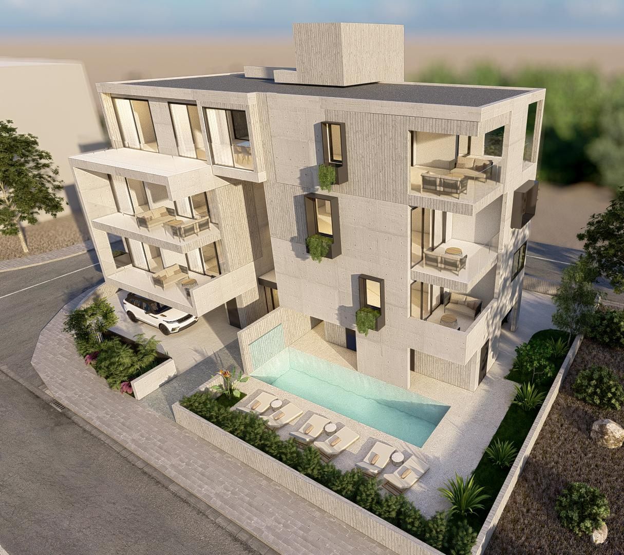 Apartment in Paphos, Zypern, 77 m² - Foto 1