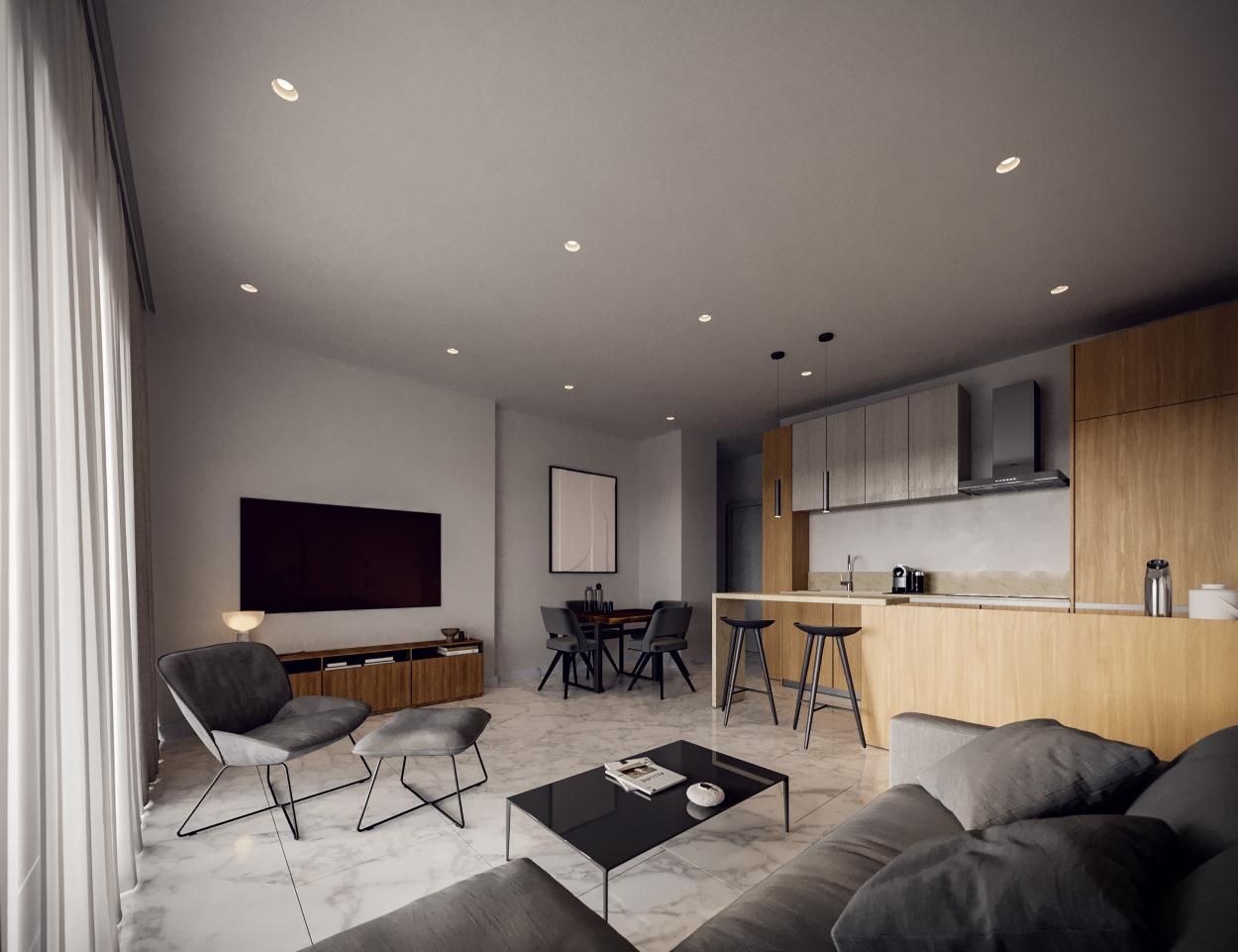 Appartement à Paphos, Chypre, 50 m² - image 1