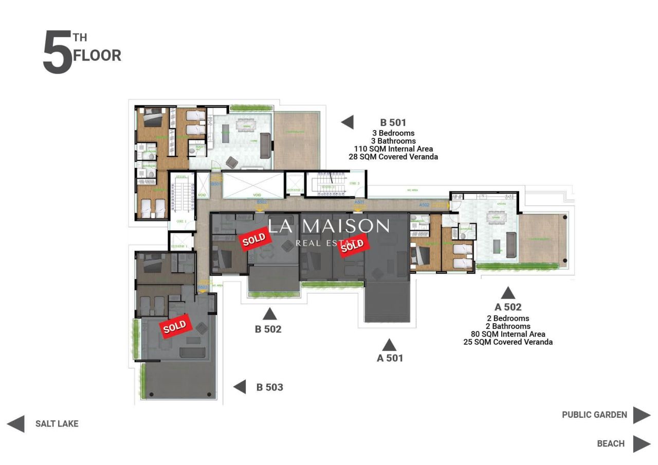 Apartment in Larnaka, Zypern, 80 m² - Foto 2