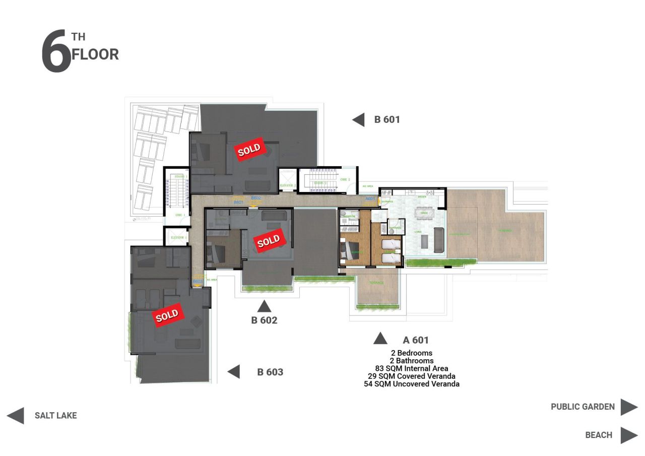 Apartment in Larnaca, Cyprus, 83 m² - picture 2