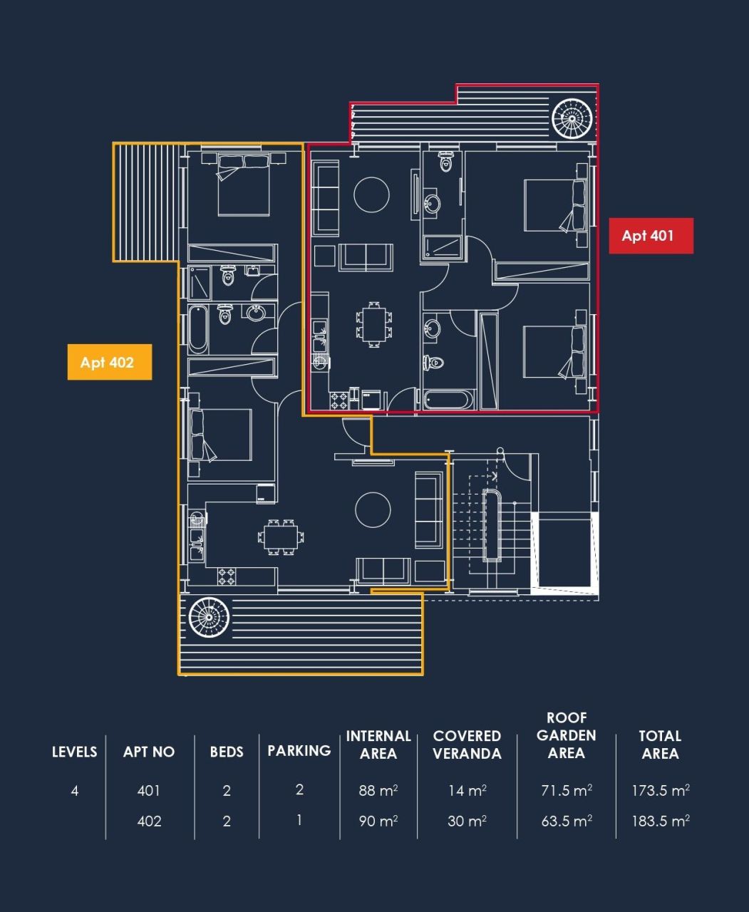 Apartment in Larnaca, Cyprus, 88 m² - picture 2
