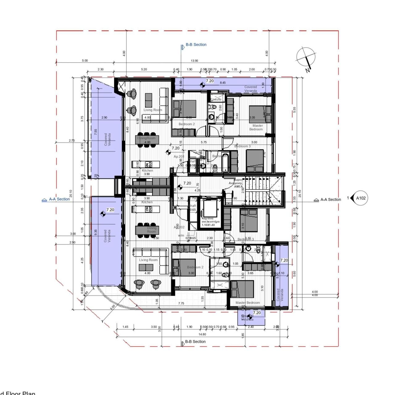 Apartment in Nicosia, Cyprus, 105 m² - picture 4