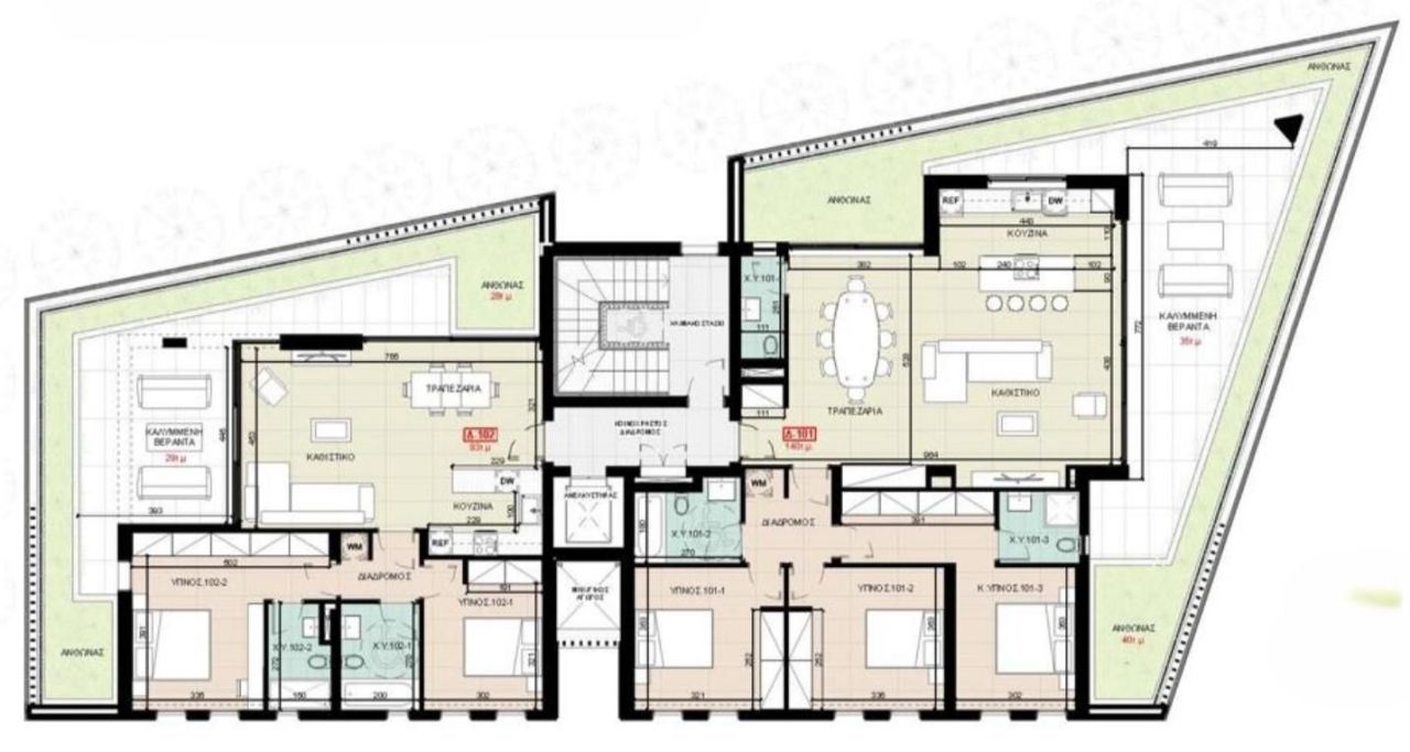 Appartamenti a Nicosia, Cipro, 140 m² - foto 7