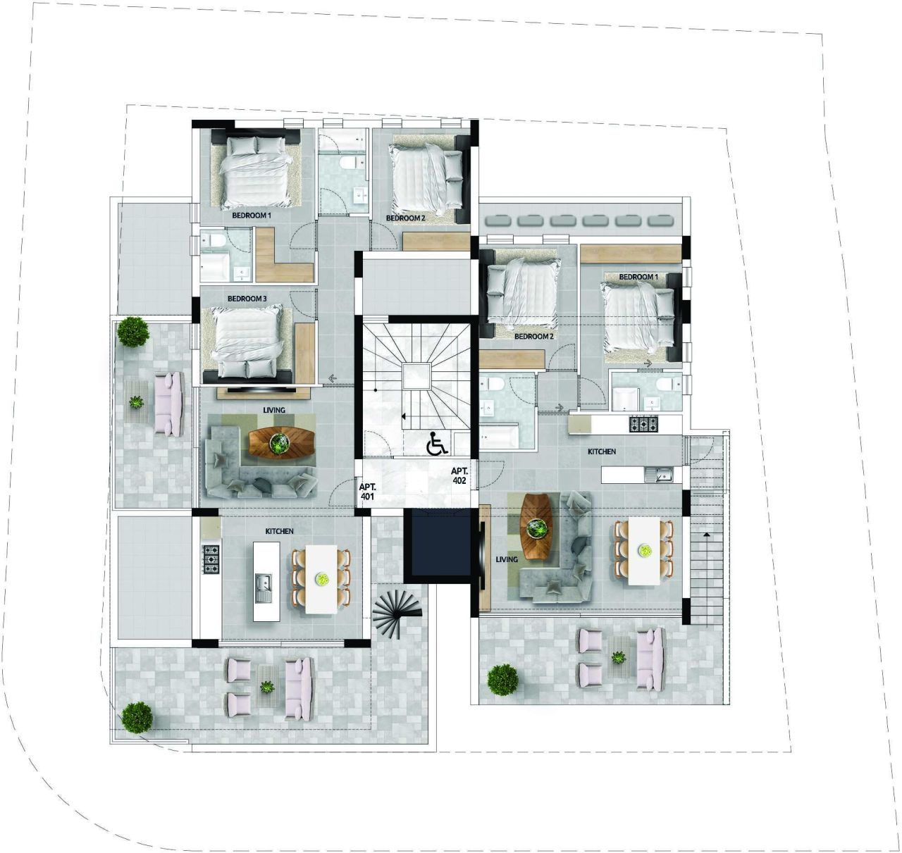 Apartamento en Lárnaca, Chipre, 77 m² - imagen 7