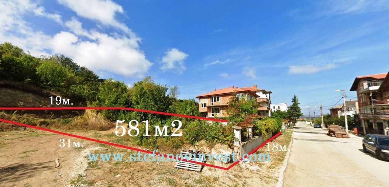 Grundstück in Obsor, Bulgarien, 581 m² - Foto 1