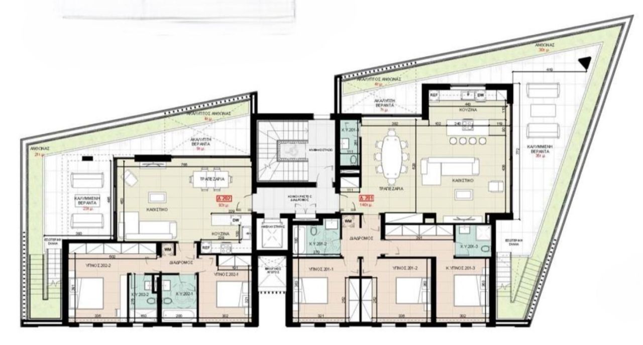 Appartamenti a Nicosia, Cipro, 140 m² - foto 8