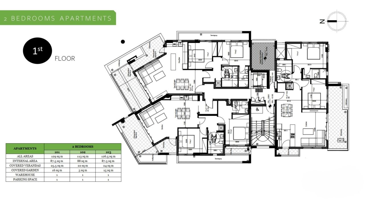 Apartment in Nikosia, Zypern, 88 m² - Foto 8