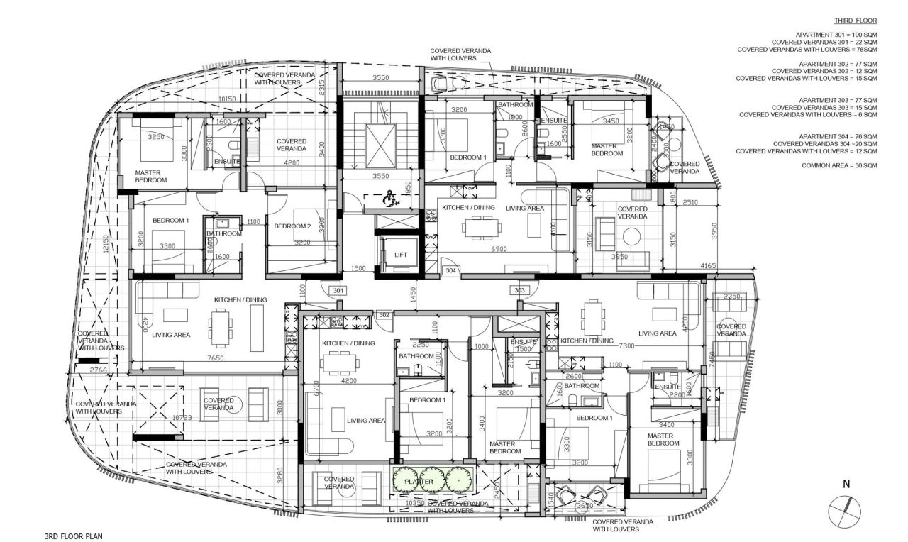 Apartment in Paphos, Cyprus, 77 m² - picture 9