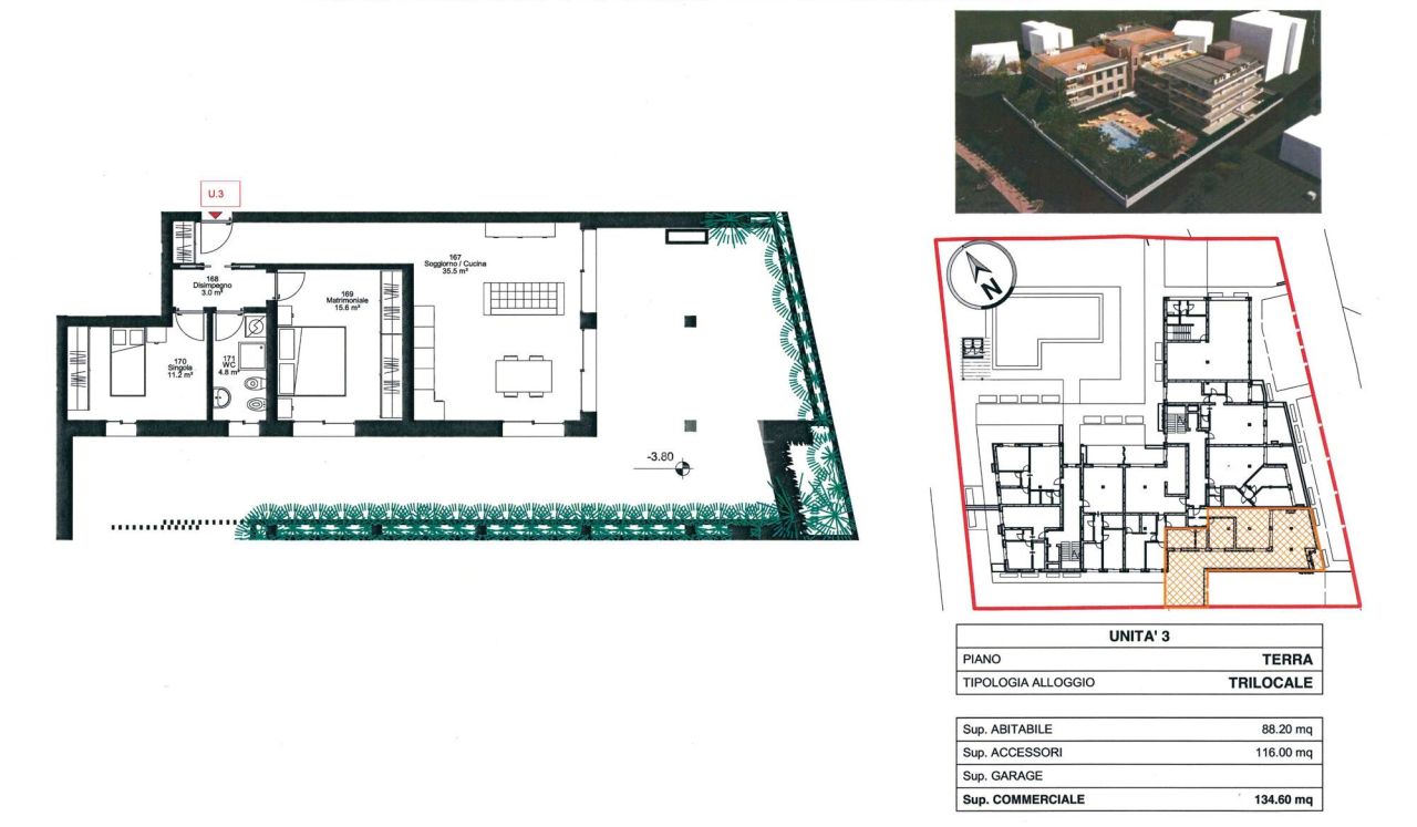 Apartment on Lake Garda, Italy, 134 m² - picture 14