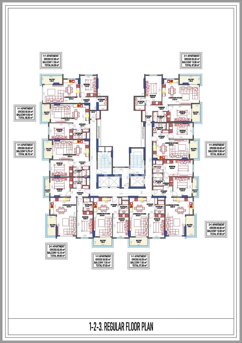 Apartment in Alanya, Turkey, 93 m² - picture 8