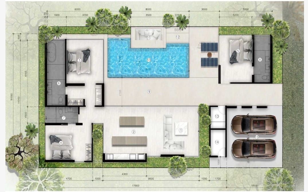 Villa sull'isola di Phuket, Thailandia, 270 m² - foto 6