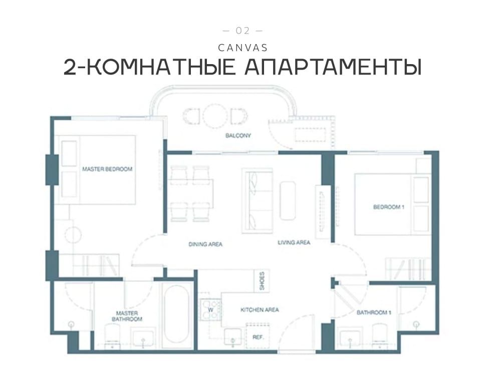 Appartamenti sulla spiaggia di Bang Tao, Thailandia, 40 m² - foto 4