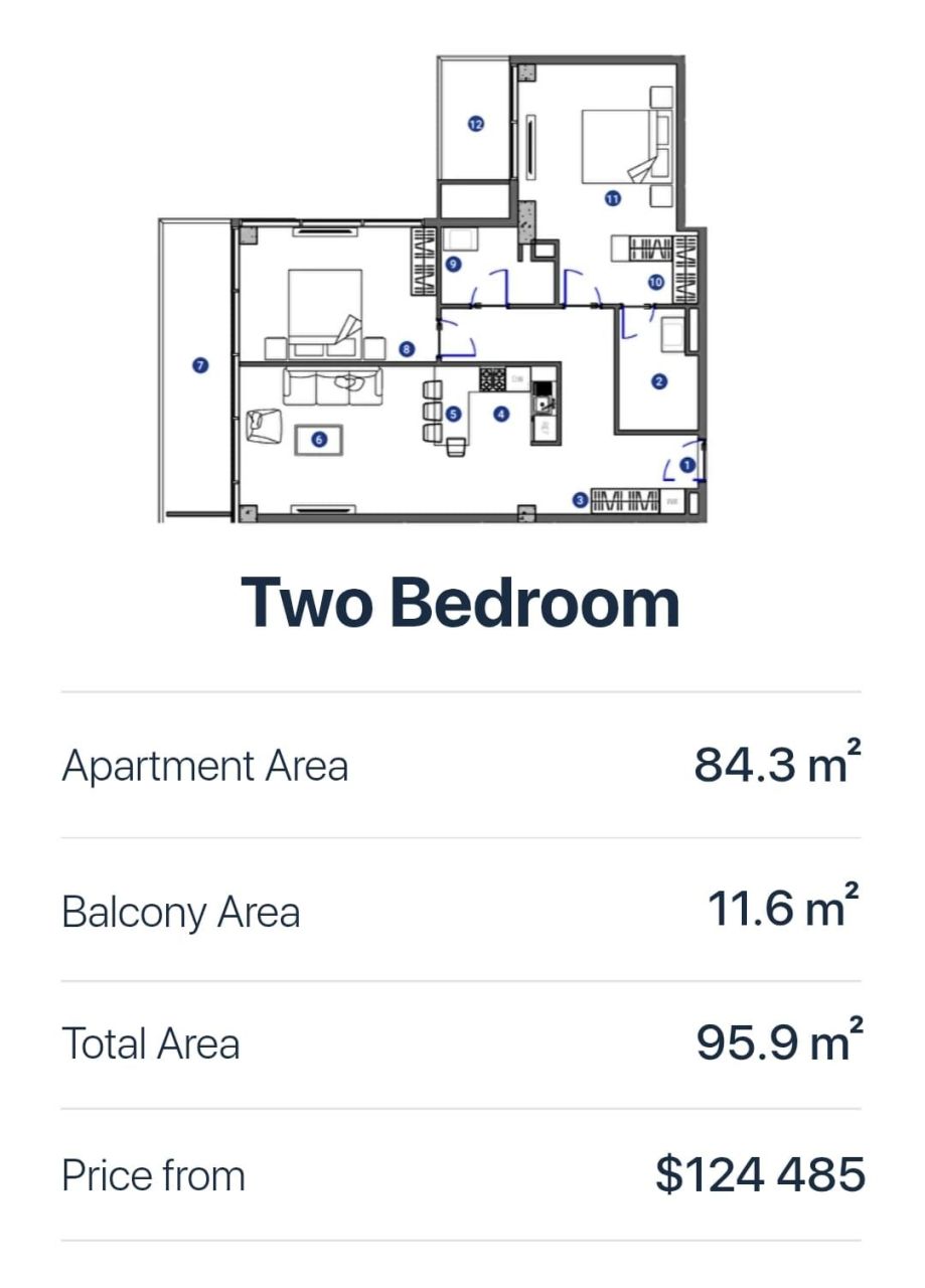 Apartamento Nairobi, Kenia, 95.9 m² - imagen 5