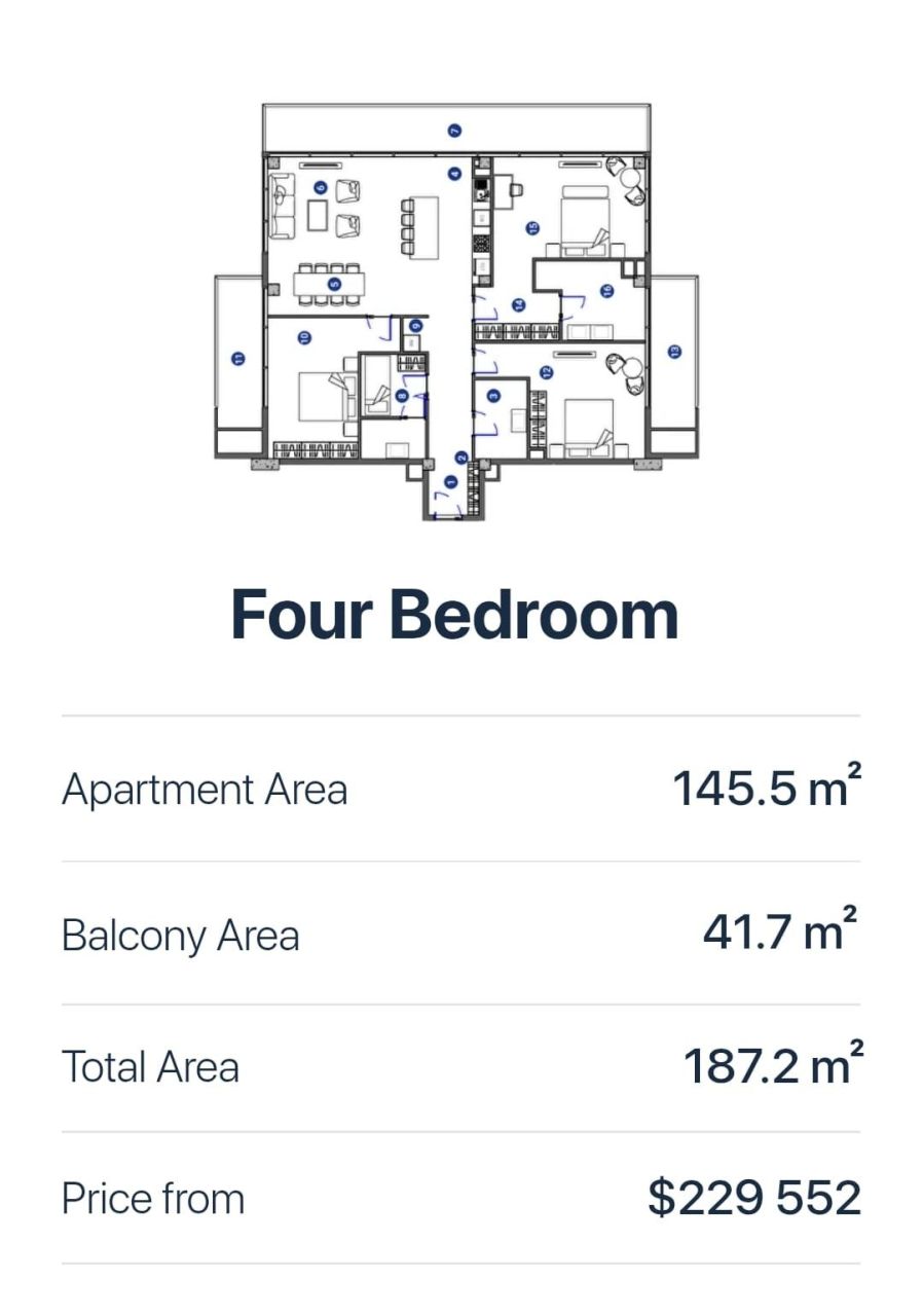 Apartamento Nairobi, Kenia, 145.5 m² - imagen 5