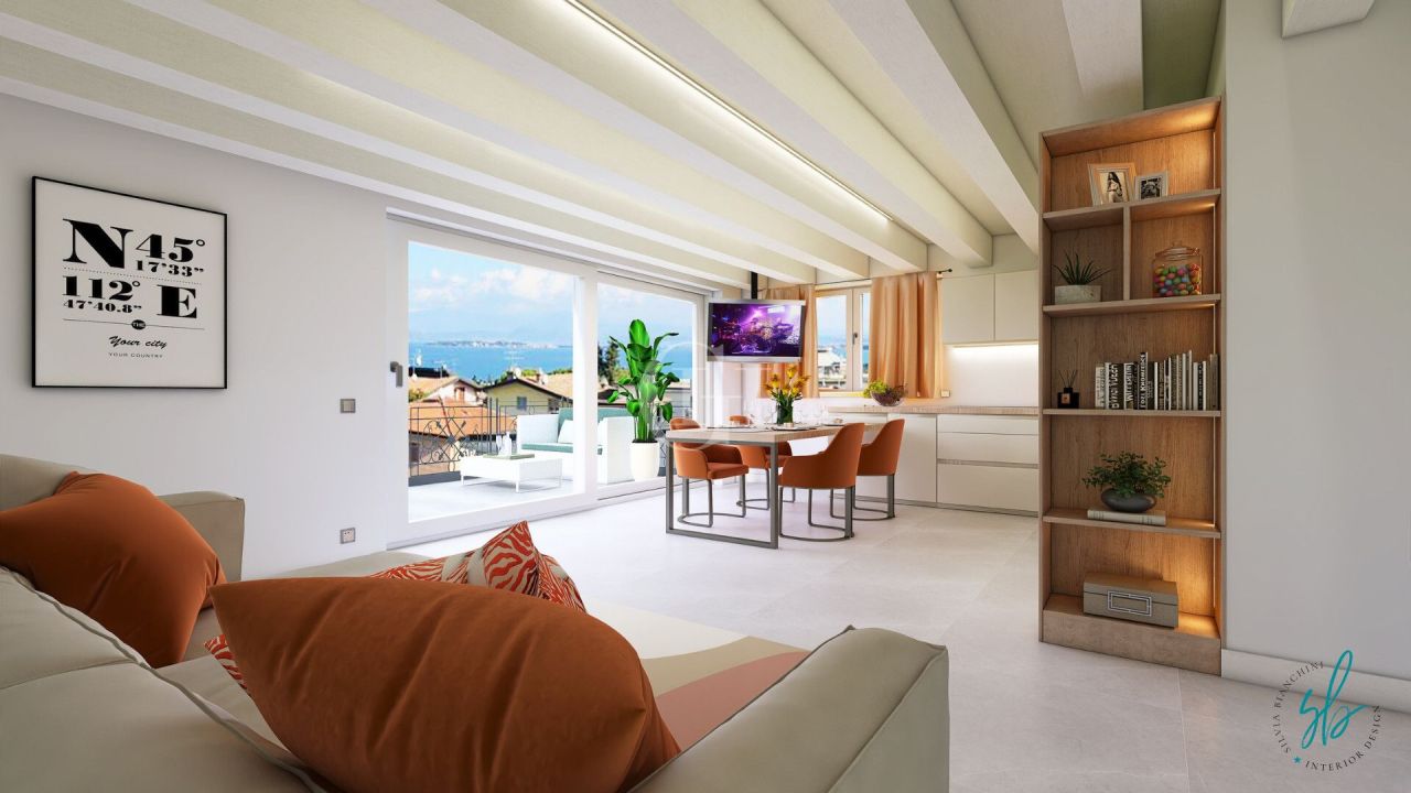 Penthouse on Lake Garda, Italy, 97 m² - picture 5