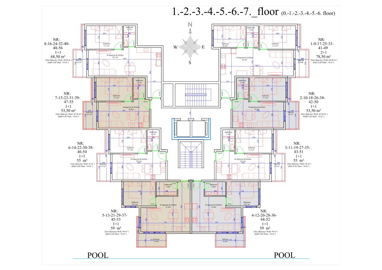 Appartement à Alanya, Turquie, 55 m² - image 10