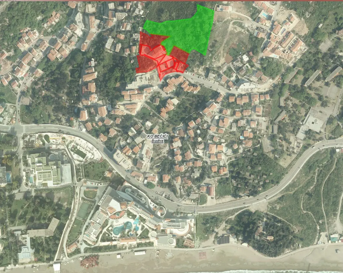 Terrain à Budva, Monténégro, 8 960 m² - image 2