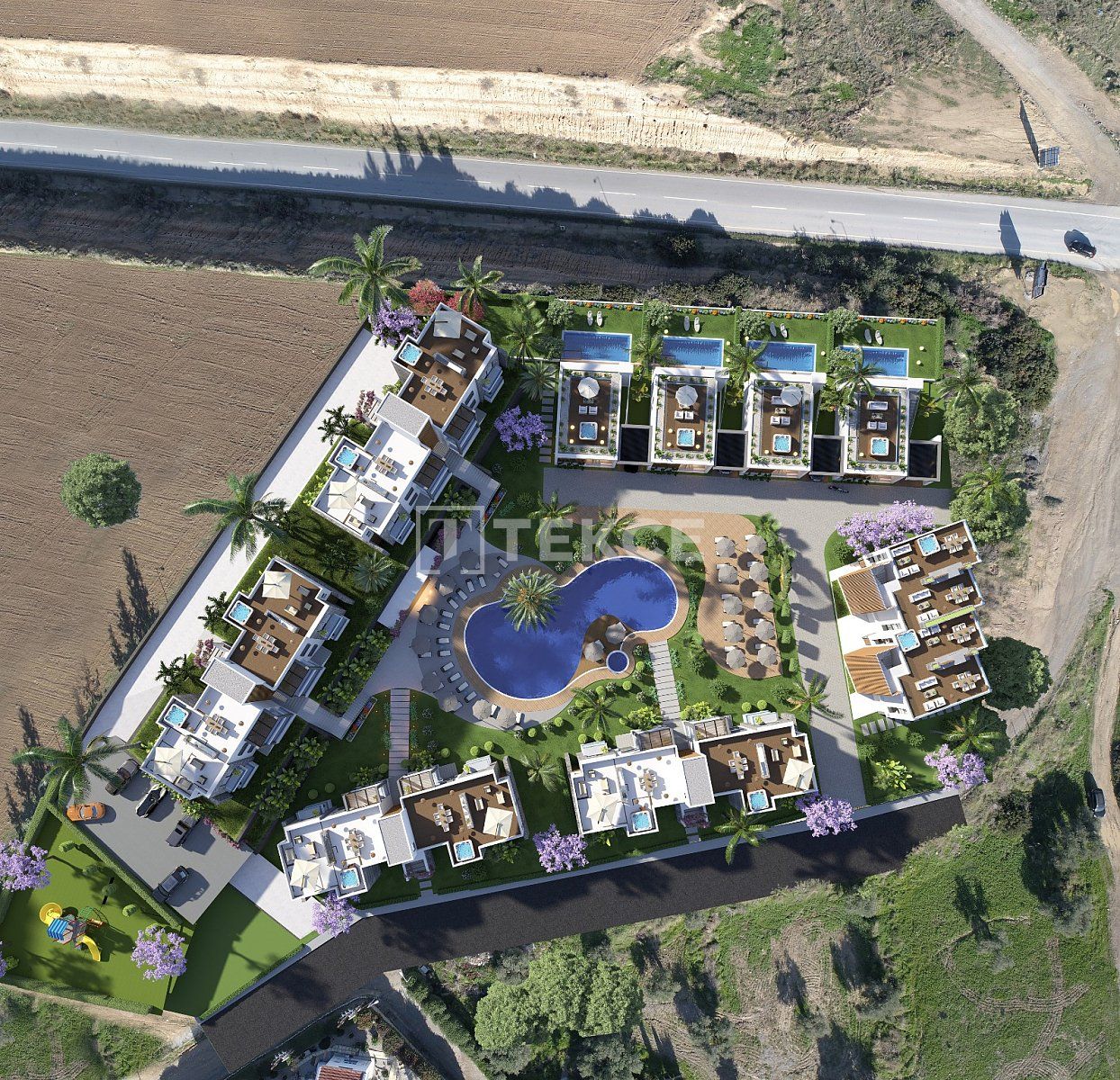 Appartamenti a Kyrenia, Cipro, 57 m² - foto 12