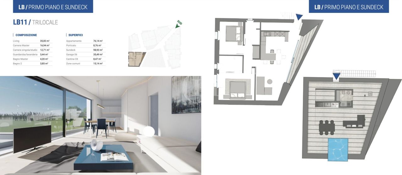 Appartamenti sul Lago di Garda, Italia, 113 m² - foto 16