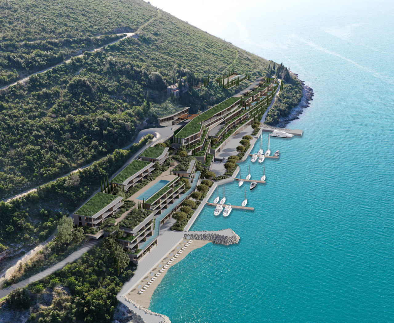 Terreno en Herceg-Novi, Montenegro, 21 073 m² - imagen 17