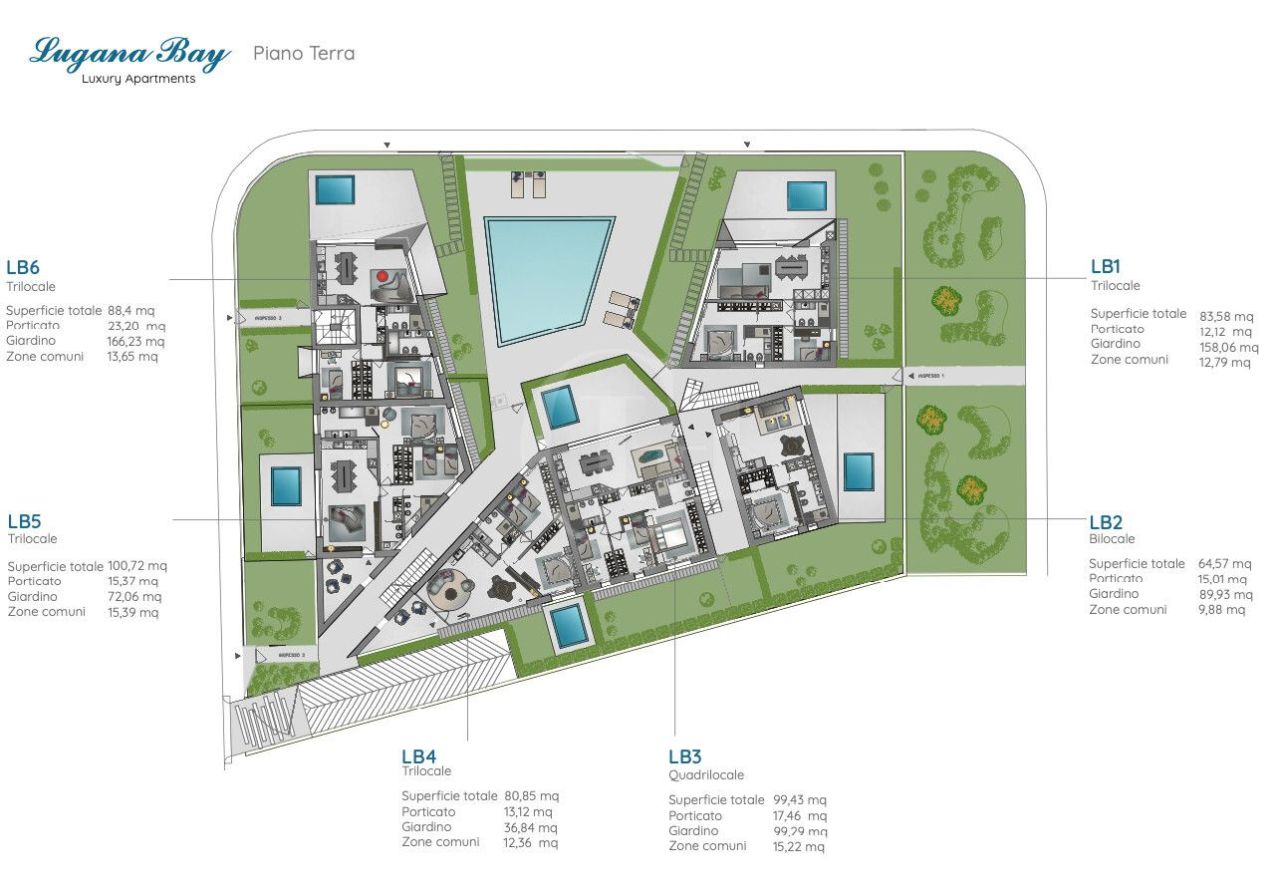 Apartamento por Lago de Garda, Italia, 90 m² - imagen 13