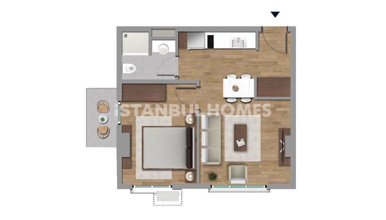 Apartment in Istanbul, Turkey, 79 m² - picture 11