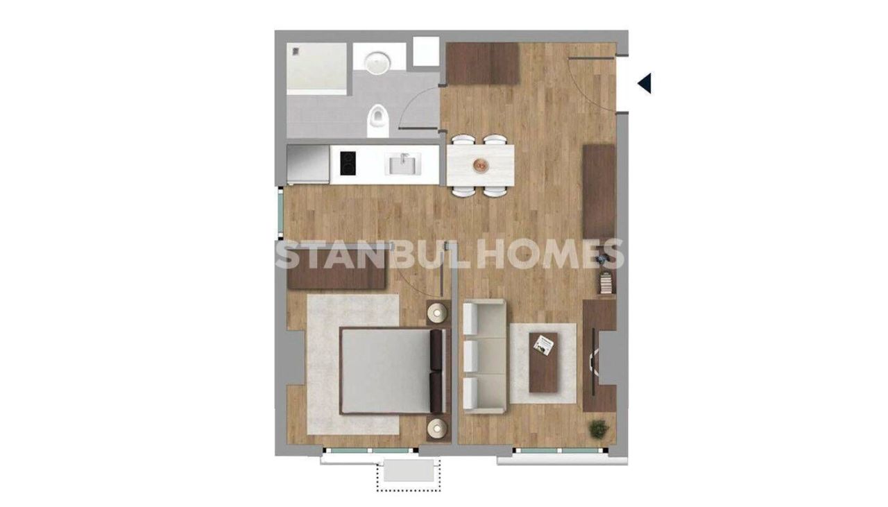 Apartment in Istanbul, Turkey, 79 m² - picture 12
