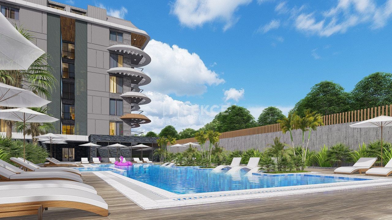 Penthouse in Alanya, Türkei, 109 m² - Foto 1