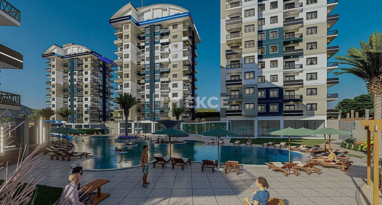 Ático en Alanya, Turquia, 90 m² - imagen 2