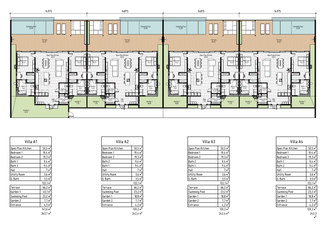 Villa in Ubud, Indonesia, 122 m² - picture 14