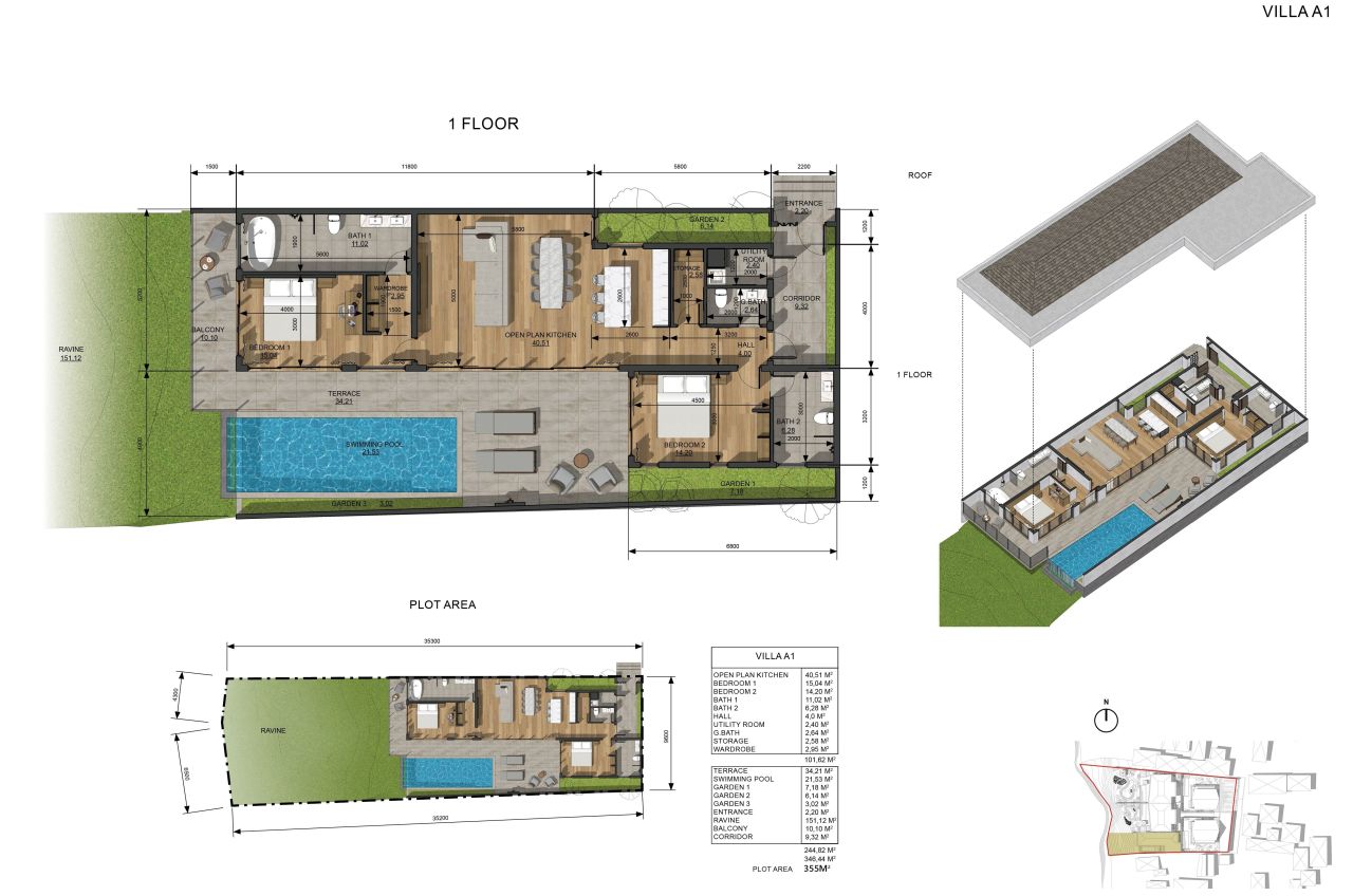 Villa in Ubud, Indonesia, 101 m² - picture 12