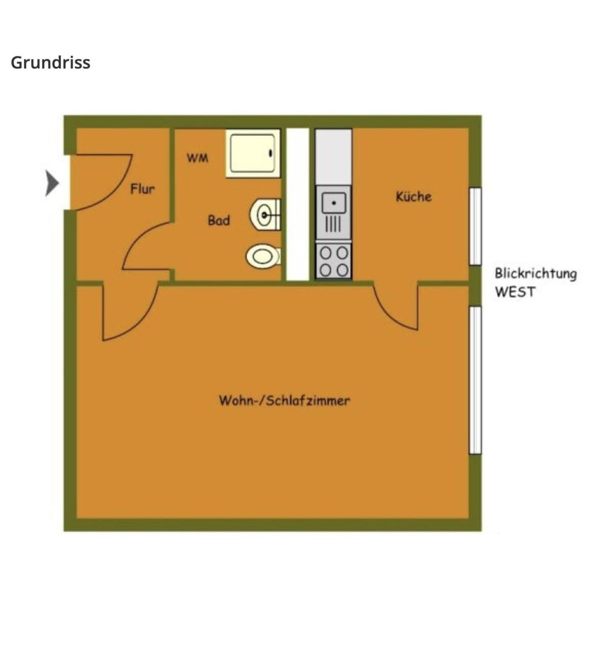 Apartment in Berlin, Deutschland, 34 m² - Foto 10