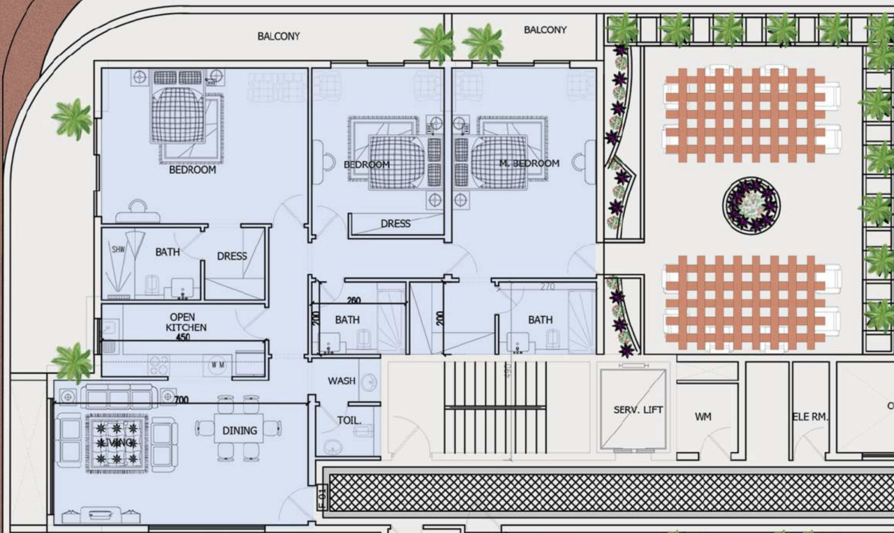 Appartement à Dubaï, EAU, 350 m² - image 11