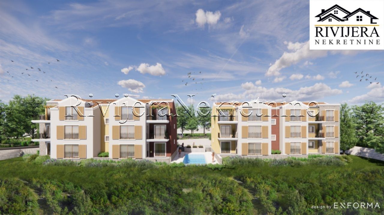 Flat in Skaljari, Montenegro, 88 m² - picture 1