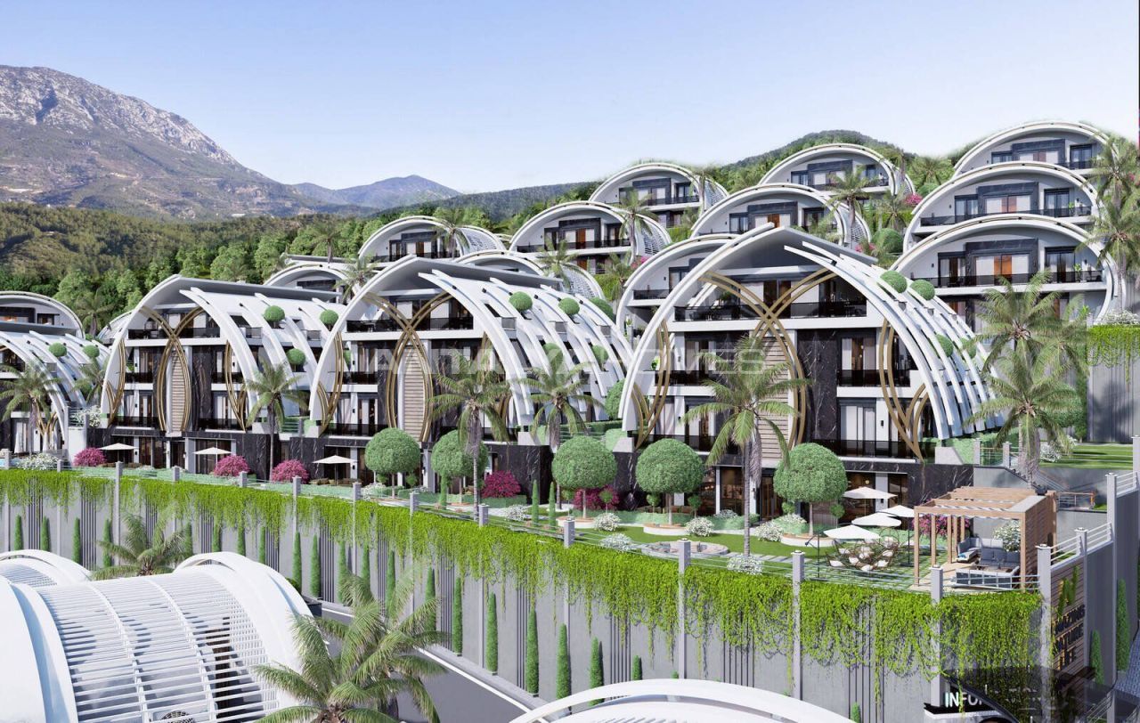 Appartamenti a Alanya, Turchia, 54 m² - foto 2