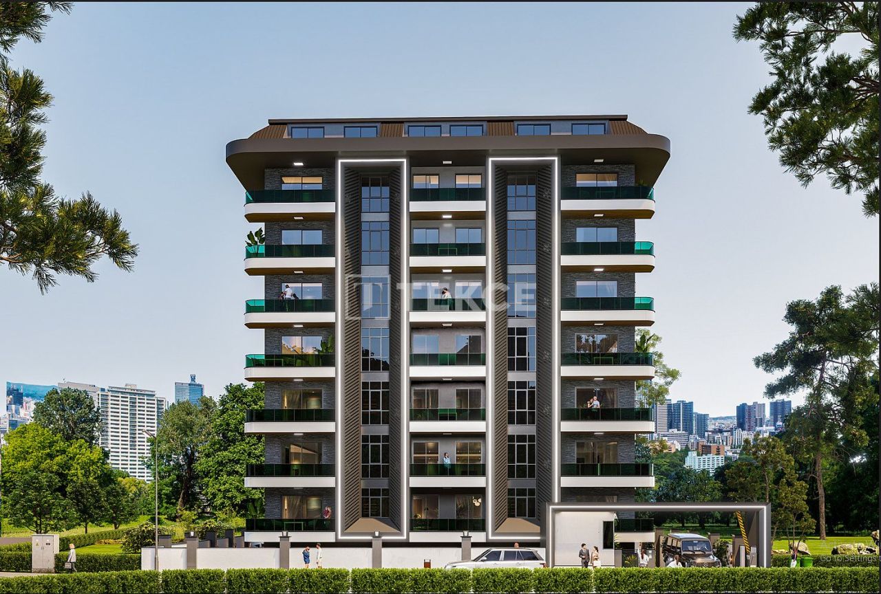 Appartamenti a Alanya, Turchia, 59 m² - foto 2