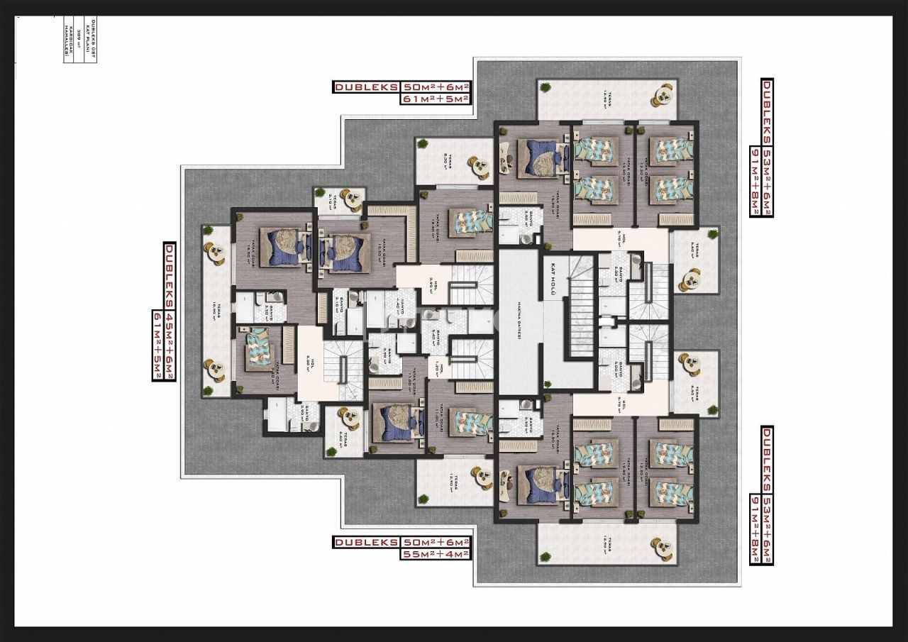 Apartment in Alanya, Türkei, 70 m² - Foto 15