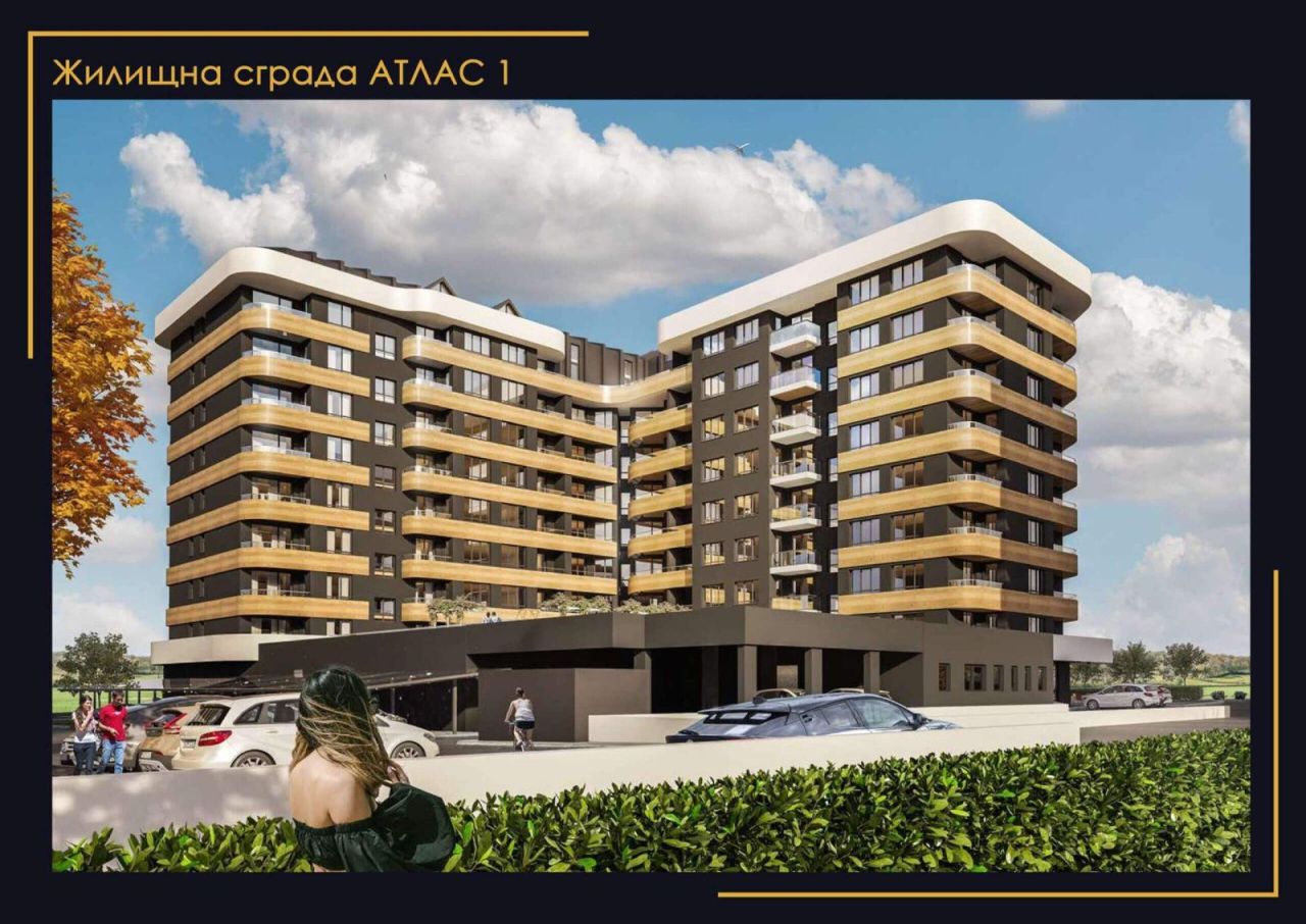 Apartment in Burgas, Bulgaria, 38 m² - picture 1