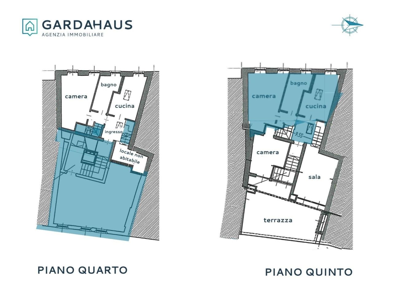 Penthouse on Lake Garda, Italy, 109 m² - picture 17