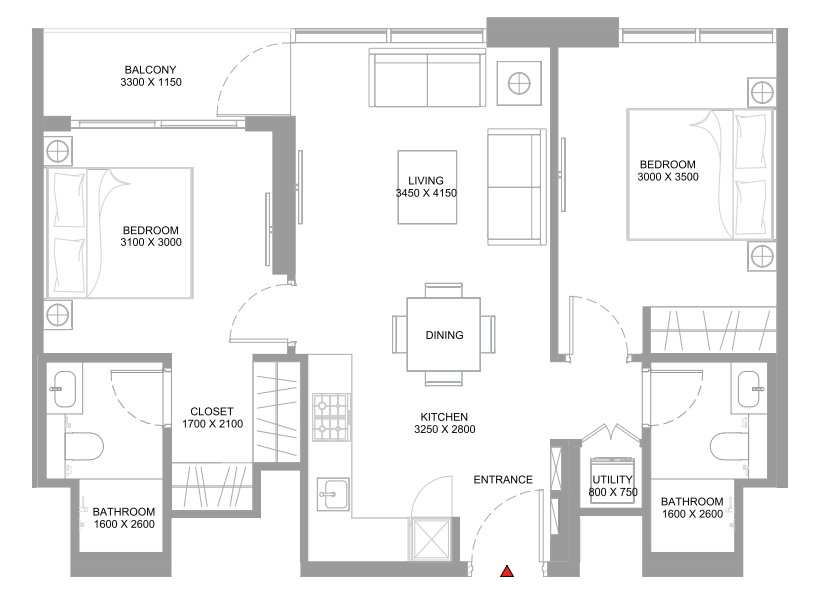 Appartement à Oumm al-Quwaïn, EAU, 72 m² - image 8