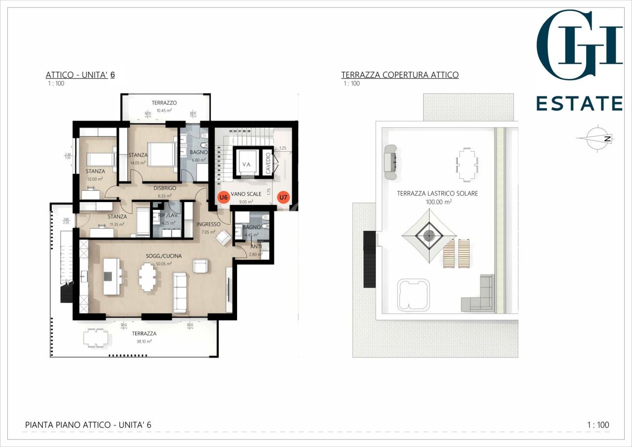 Penthouse à Trente, Italie, 182 m² - image 18
