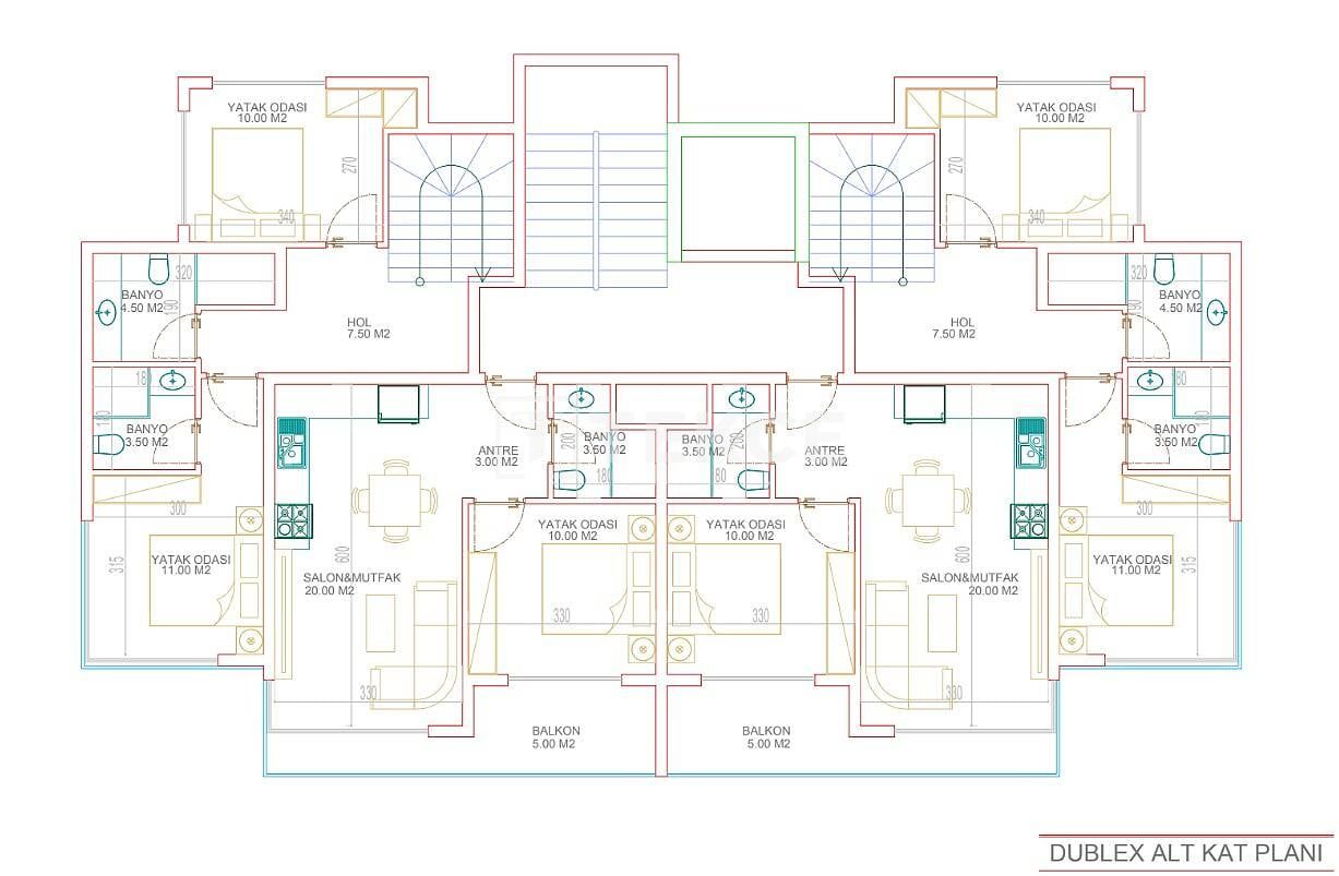 Apartamento en Alanya, Turquia, 60 m² - imagen 10