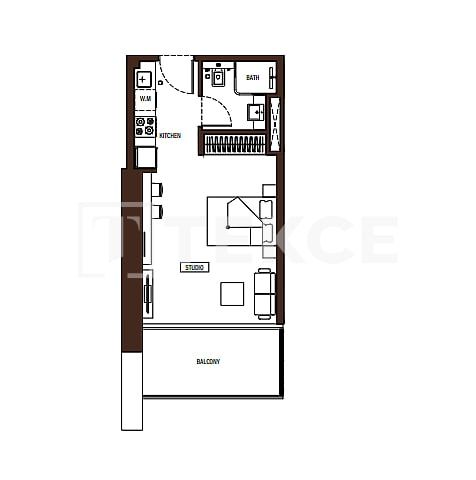 Apartment in Dubai, VAE, 77 m² - Foto 13