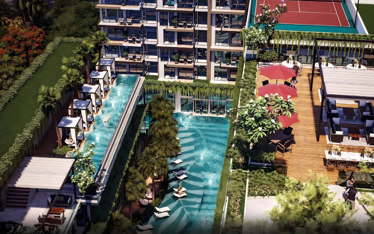 Flat in Pattaya, Thailand, 52 m² - picture 1