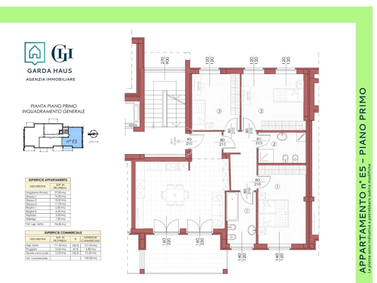 Appartamenti a Trento, Italia, 130 m² - foto 13