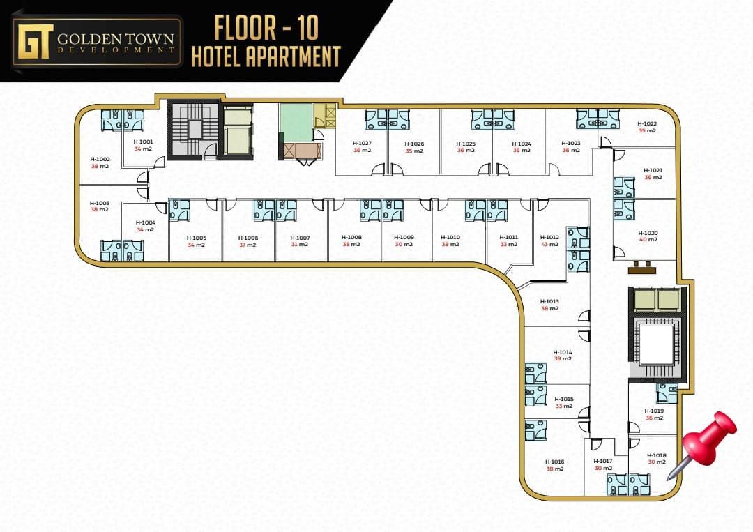 Hotel in Kairo, Ägypten, 30 m² - Foto 1
