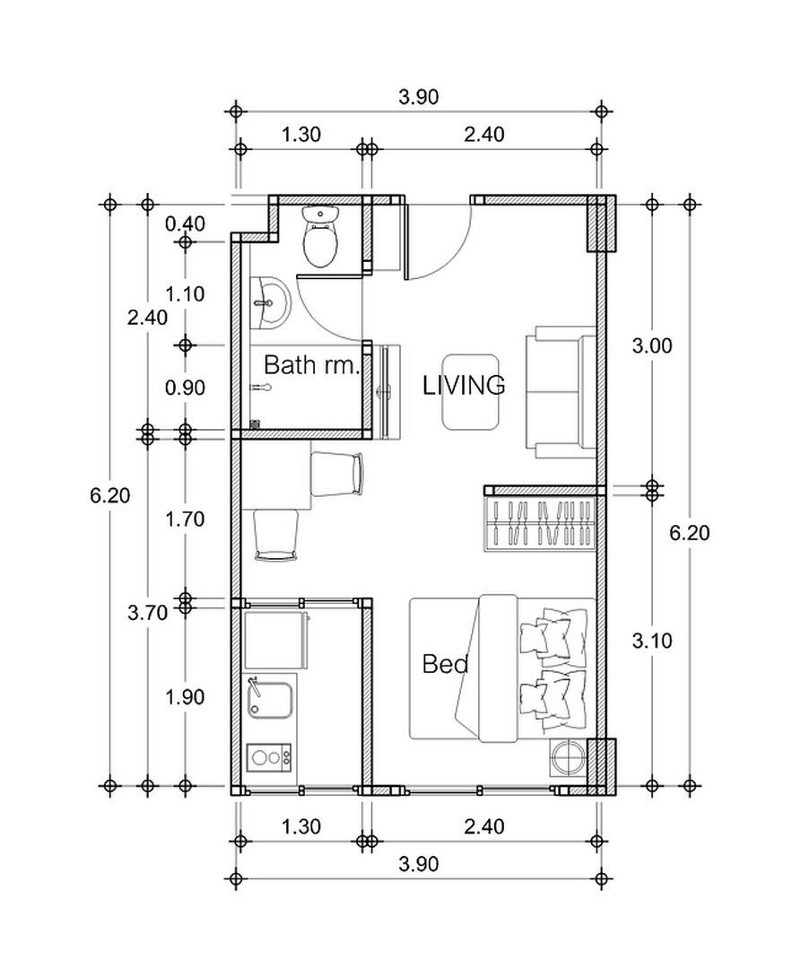 Apartamento en Phuket, Tailandia, 24 m² - imagen 6