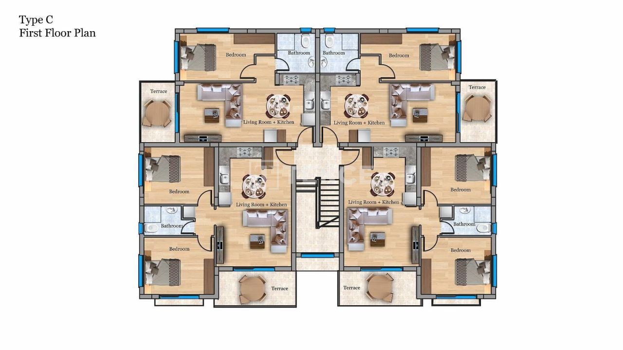 Apartamento en Gazimağusa, Chipre, 90 m² - imagen 15